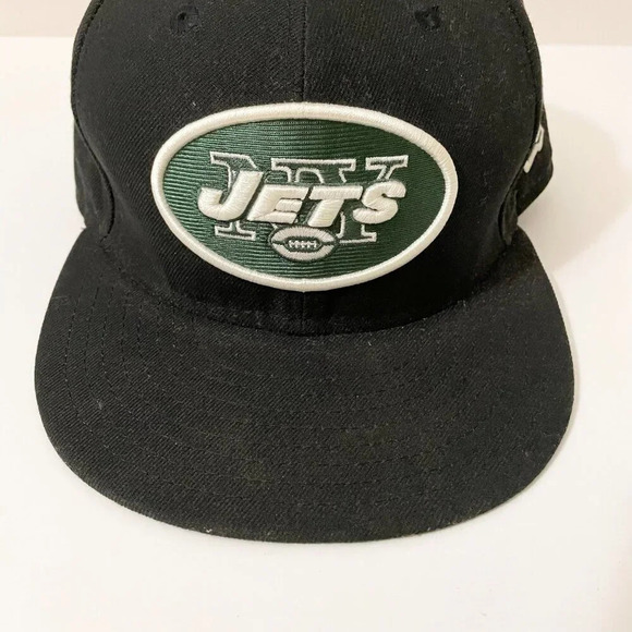New Era New York Jets  59FIFTY Fitted Hat Cap 7 3/8 - Picture 3 of 16
